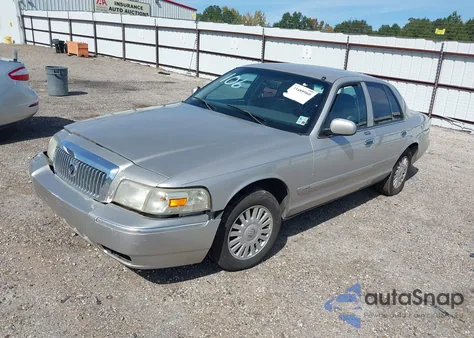 2008 Mercury Grand Marquis Ls from USA, damaged, VIN 2MEHM75V28X610627